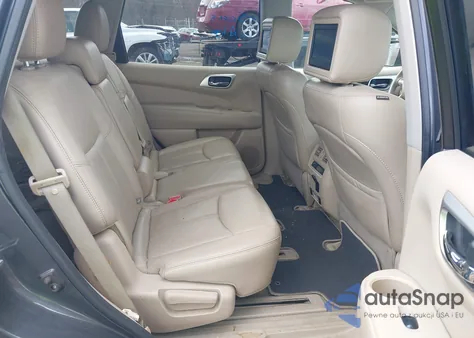 2014 Nissan Pathfinder Platinum z USA, uszkodzony, nr VIN 5N1AR2MM3EC680481